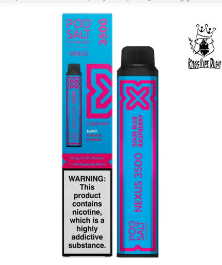 NEXUS Sour Blue Raspberry 3500Pfs
