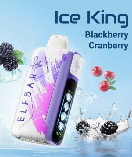ELFBAR Ice King Blackberry Cranberry 30000Puffs 50mg