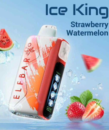 ELFBAR Ice King Strawberry Watermelon 30000Puffs 50mg