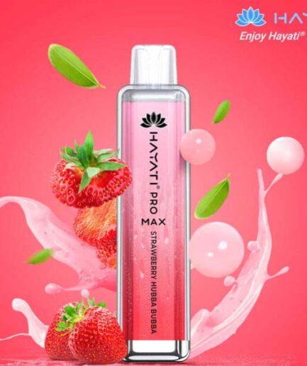 Hayati Pro Max STRAWBERY HUBBA HUBBA 4000pfs 2%