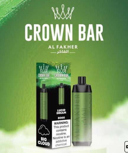 Crown Bar Lucid Dream 8000pfs 5mg