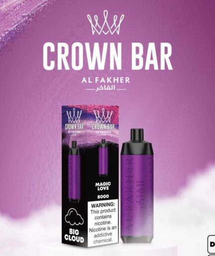 Crown Bar Magic love 8000pfs 5mg
