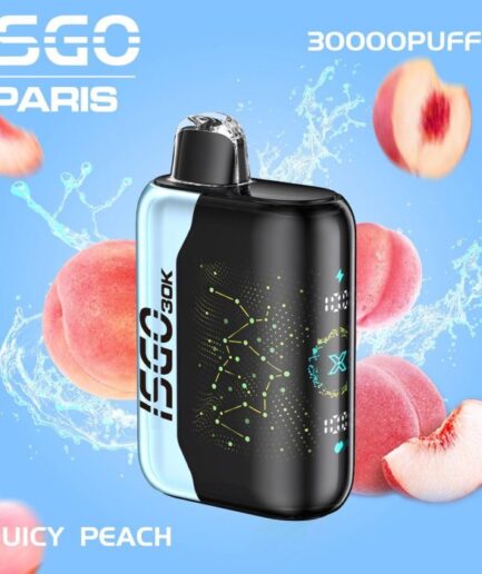Isgo Paris Juicy Peach 30k pfs 50mg