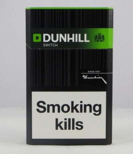 Dunhill Switch Green Cigarette