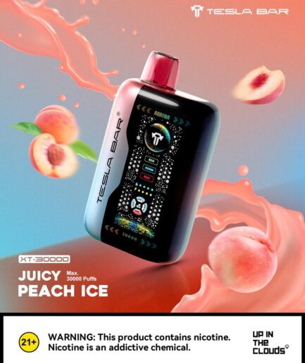 Tesla Bar Juicy Peach Ice 30000puffs 20mg