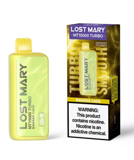 LOST MARY TURBO Banana Cake 50mg
