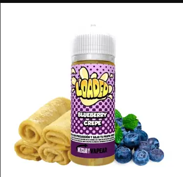 Blueberry Crepe Loaded 3mg