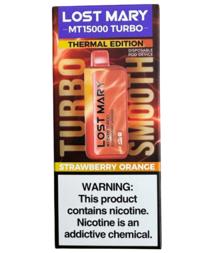 LOST MARY TURBO Strawberry Orange 50mg