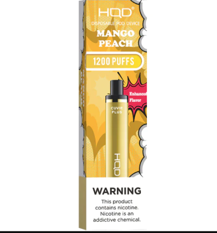 HQD Mango Peach 1200pfs
