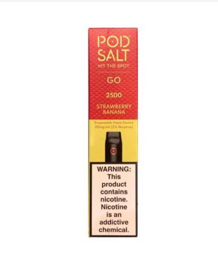 Pod Salt Go Strawberry Banana 2500pfs 2%
