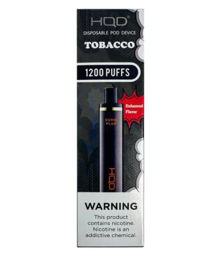HQD Tobacco 1200pfs